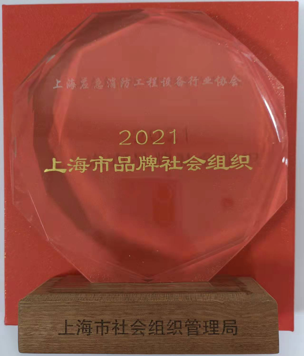 热烈祝贺协会获得上海市品牌社会组织